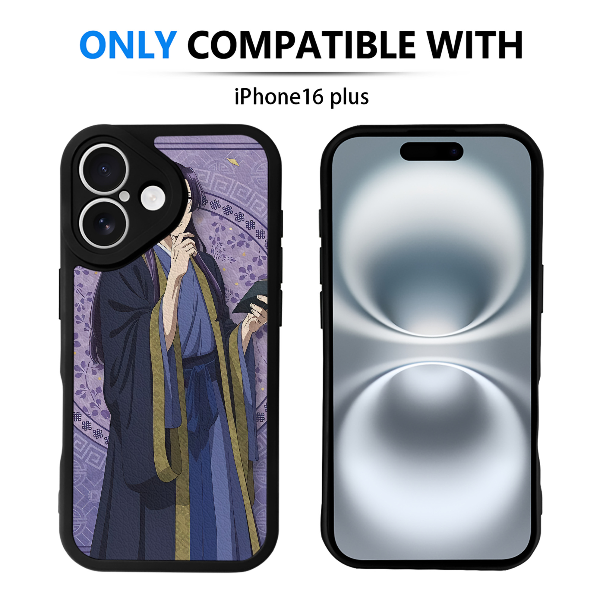 薬屋のひとりごと The Apothecary Diaries 【iPhone 16シリーズ対応】シリコンスマホケース（レザー調） 材質：シリコン